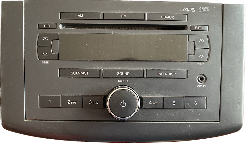 AVEO RADIO CD MP3 INCL PLUG