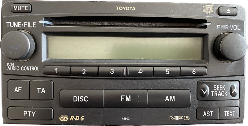 HILUX RADIO CD NO PLUG INCL
