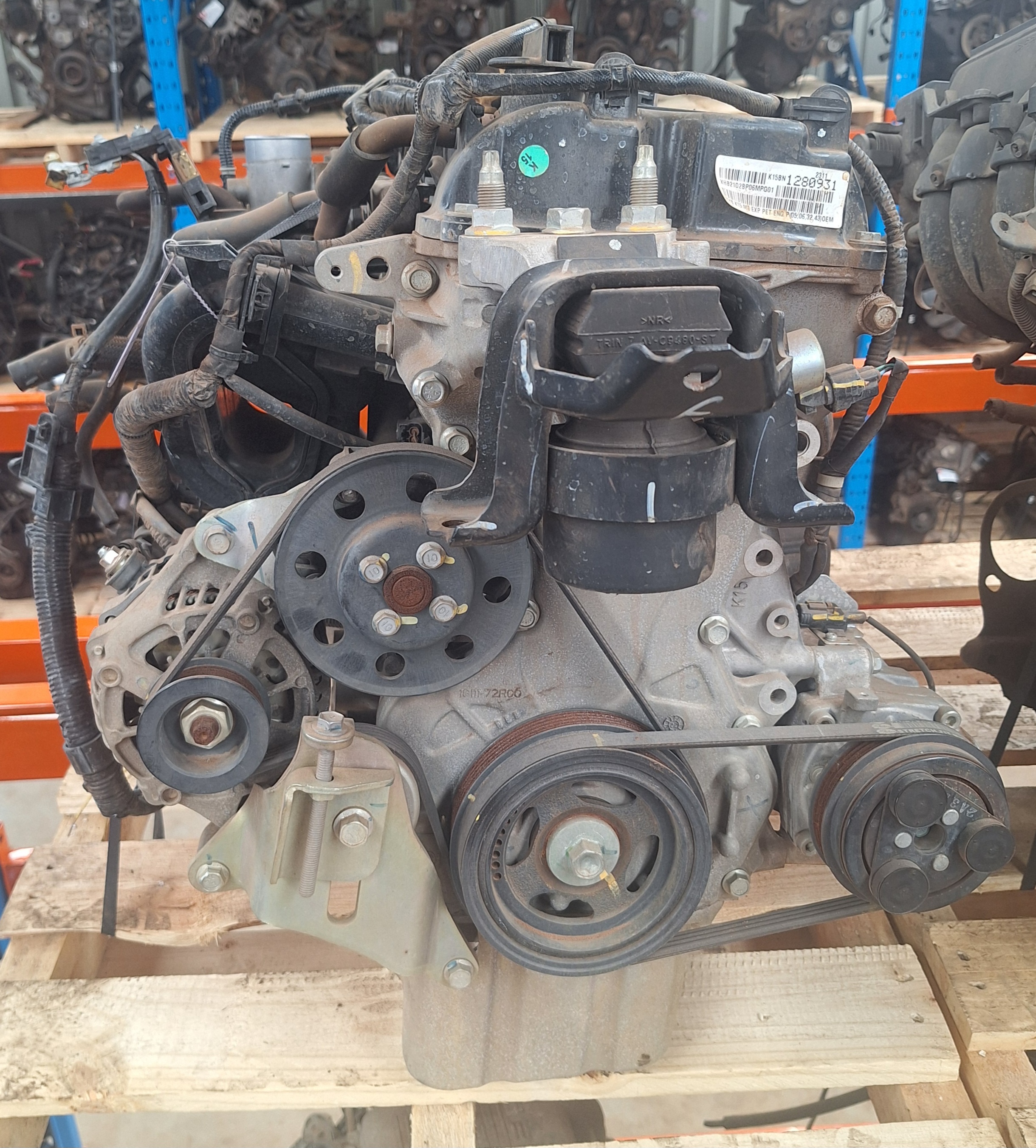 RUMION 1NZ 1.5I ENGINE