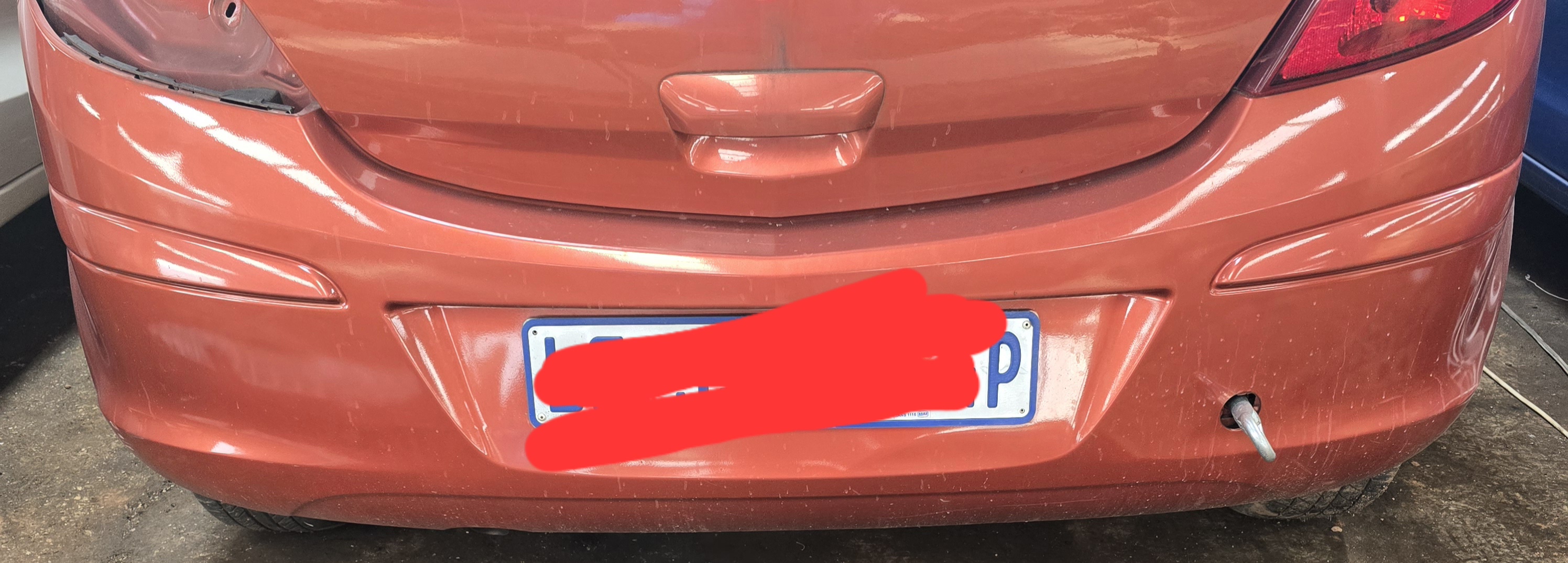 Corsa BUMPER COVER REAR - PAINTED