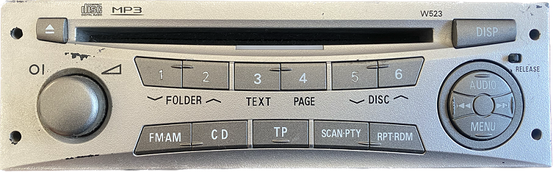 MITSUBISHI TRITON RADIO CD NO PLUG INCL