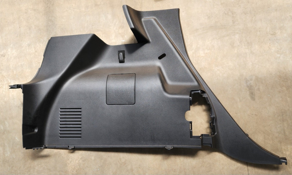 KIGER LEFT REAR BOOT TRIM LOWER