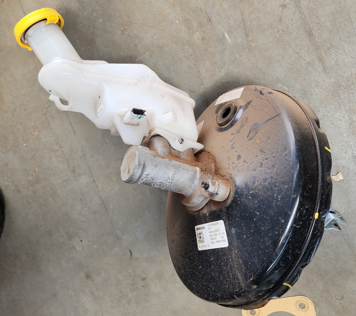 KIGER BRAKE BOOSTER & MASTER CYLINDER