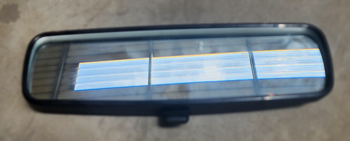 NP200 Rear View Mirror