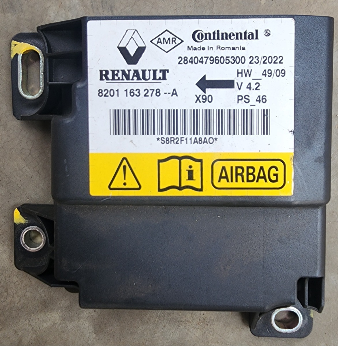 NP200 AIRBAG MODULE