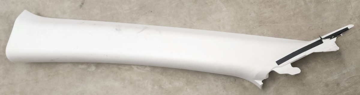 3 LEFT A-PILLAR TRIM