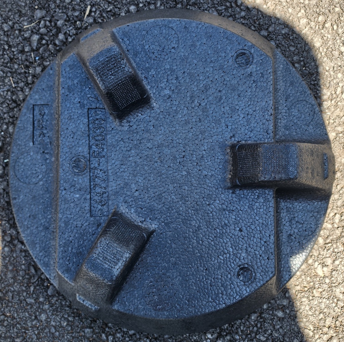 C-HR SPARE WHEEL FOAM CENTRE