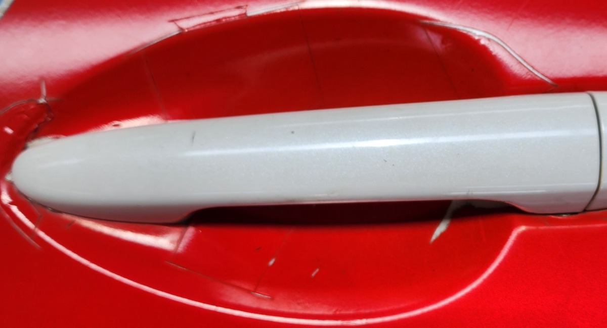 3 LEFT REAR DOOR HANDLE