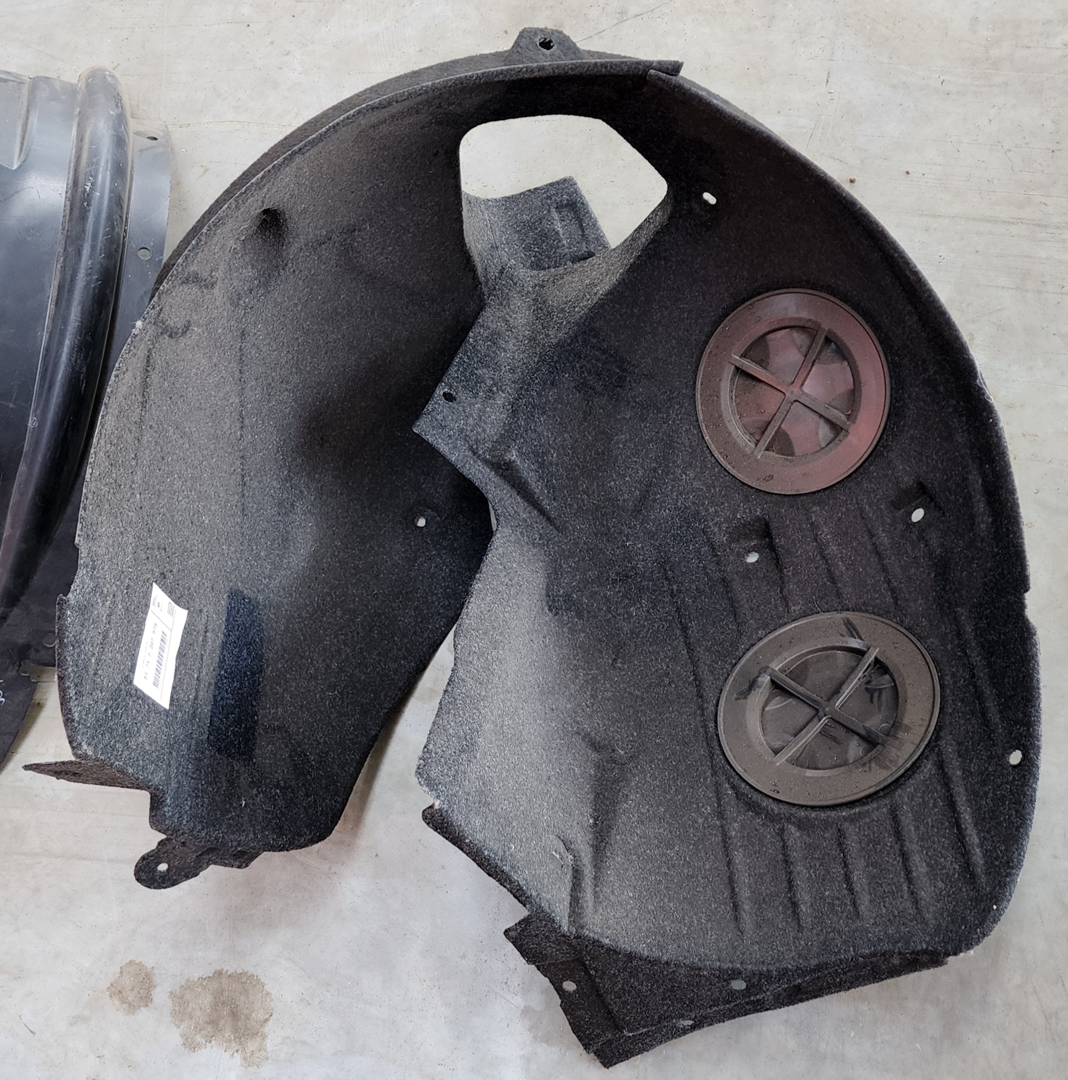 COOPER S FENDER LINER RIGHT FRONT