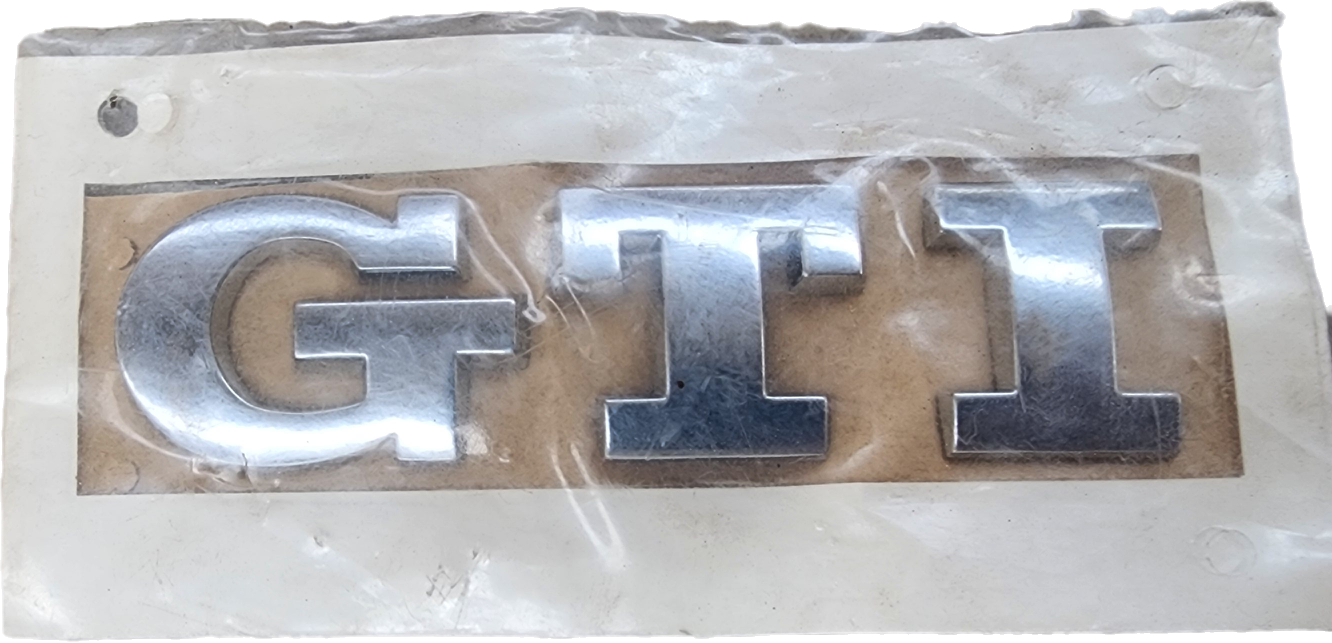 GOLF 6 GTI BOOTLID SUB-MODEL BADGE