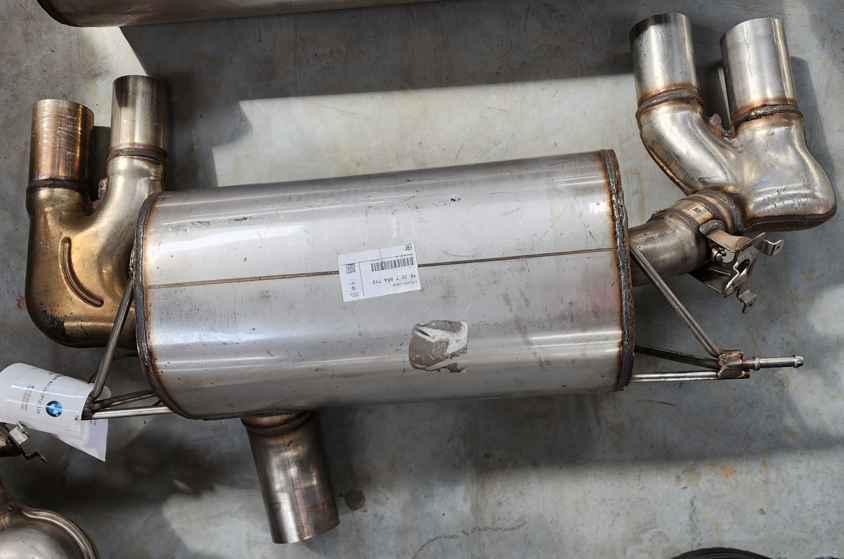 M2 REAR EXHAUST MUFFLER