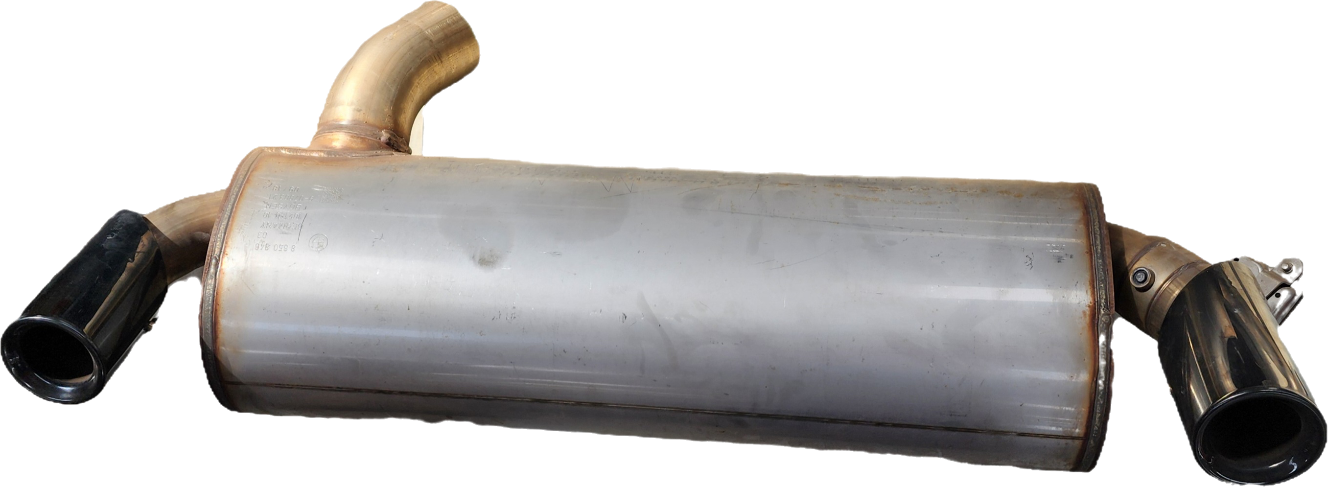 F21 REAR EXHAUST MUFFLER