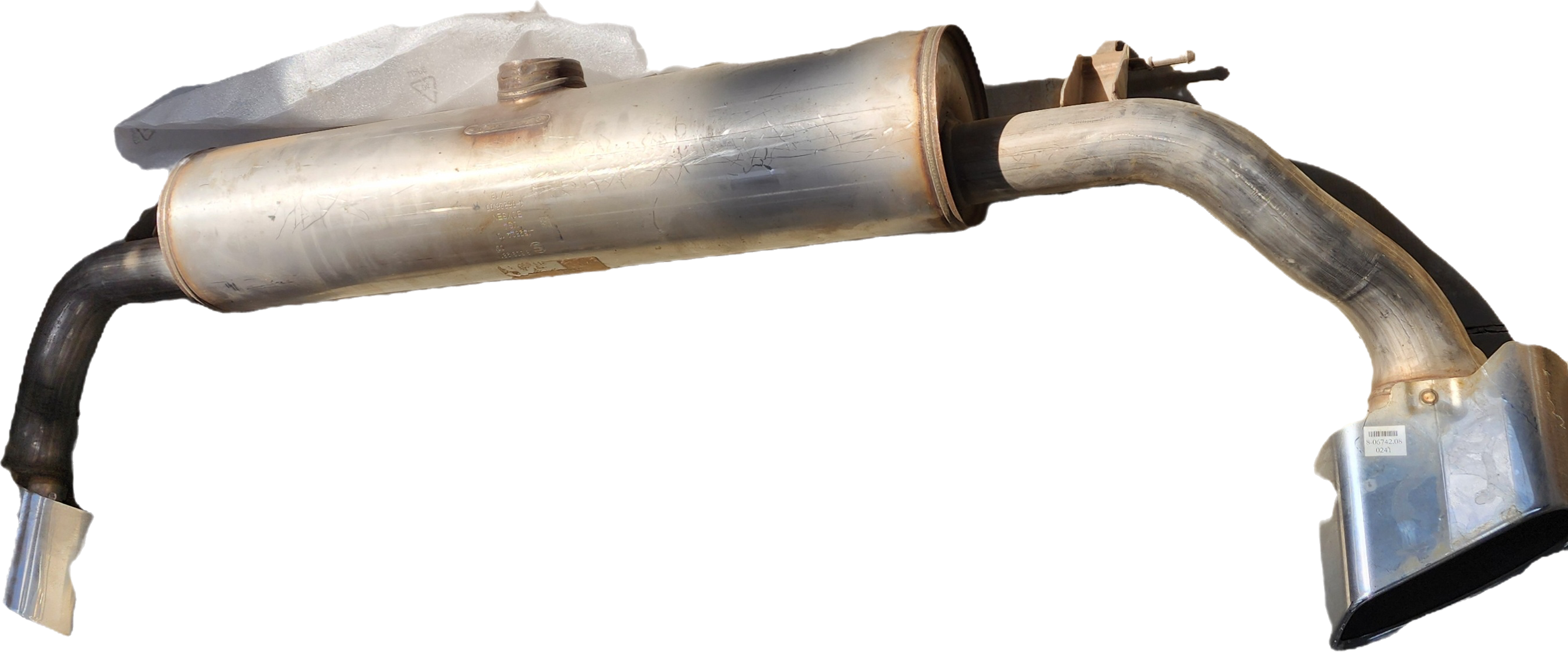 X5 X6 REAR EXHAUST MUFFLER