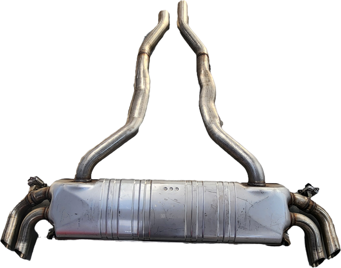 X6 G06 REAR EXHAUST SILENCER