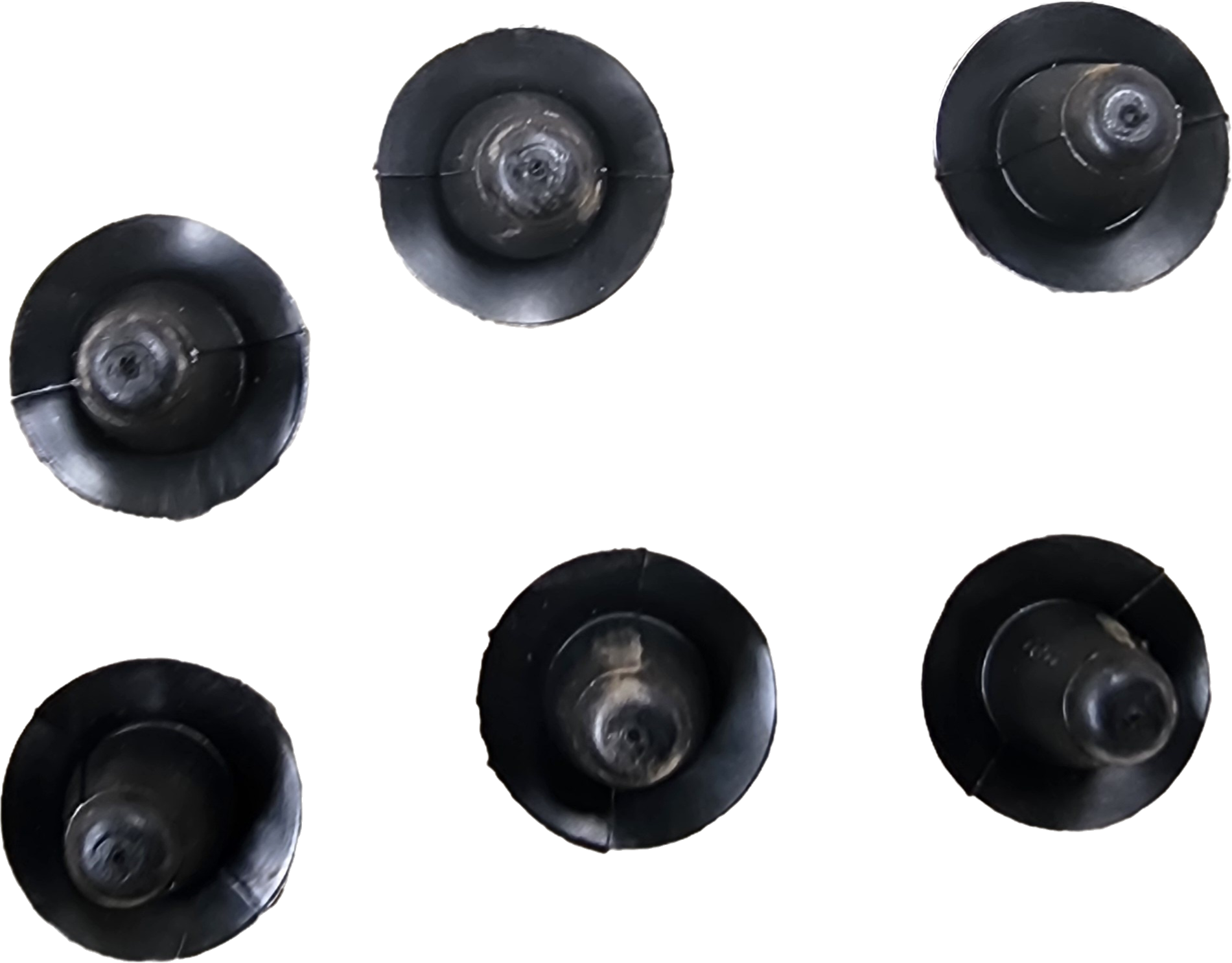 PLUG CLIPS BLACK X6