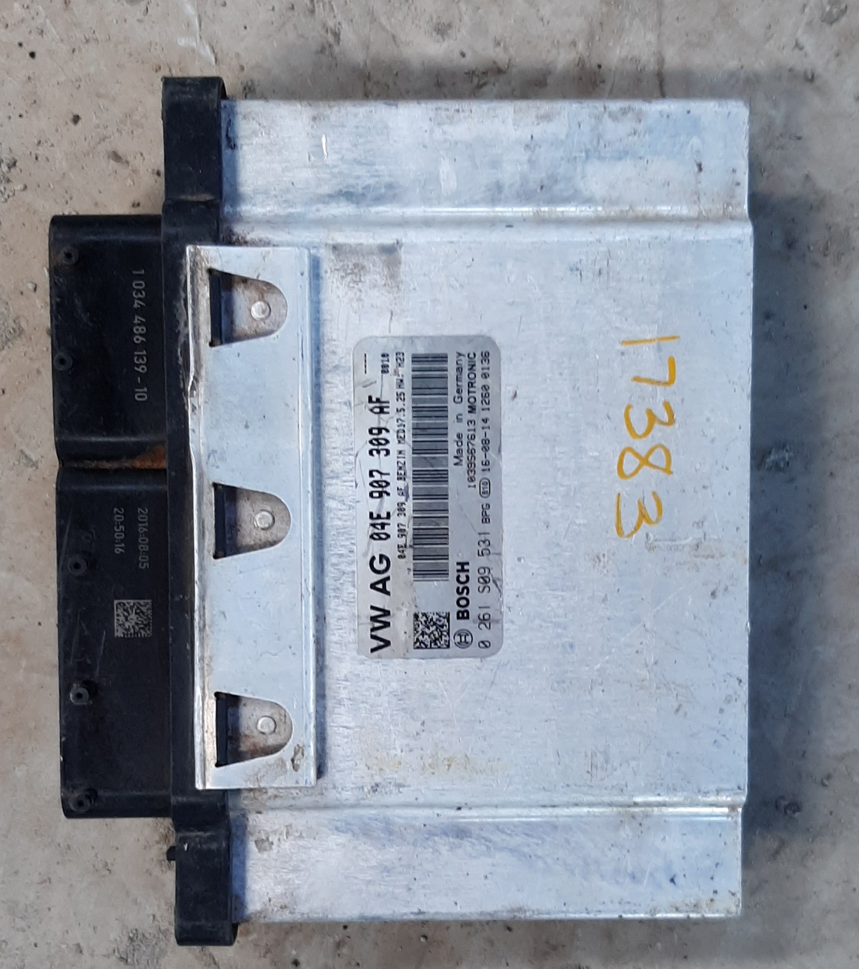POLO GP 1,2 TSI ENGINE CONTROLE UNIT