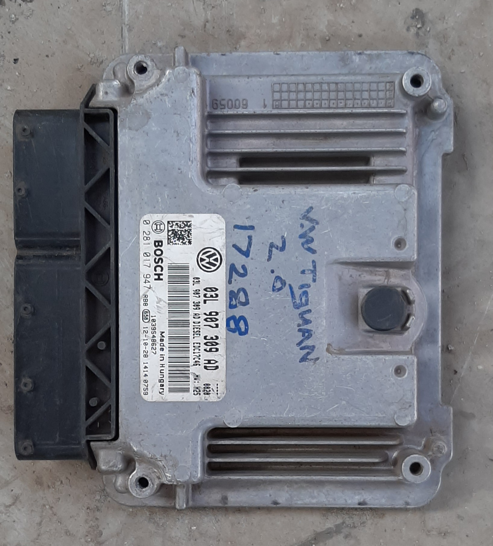 TIGUAN 2.0 TDI ENGINE CONTROLE UNIT