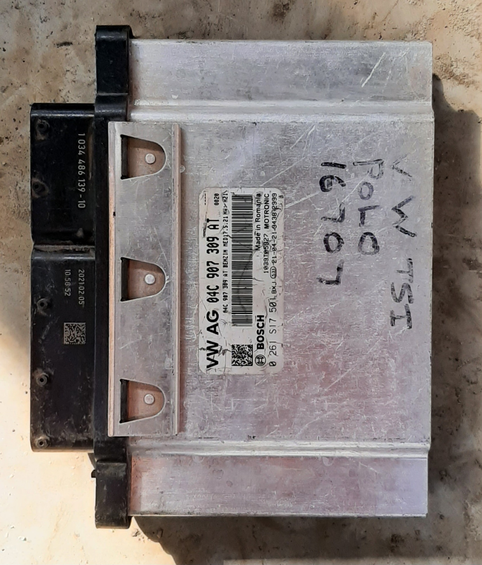 POLO 1.0 TSI ENGINE CONTROLE UNIT