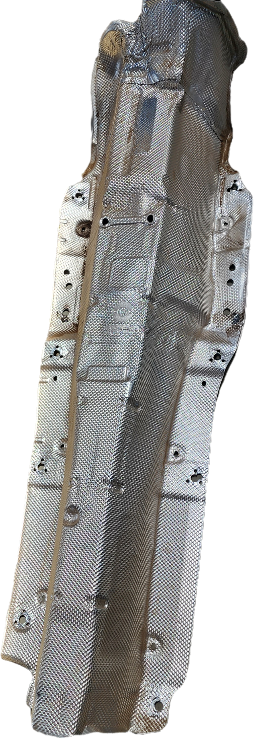 POLO MK 8/9 EXHAUST HEAT SHIELD CENTER