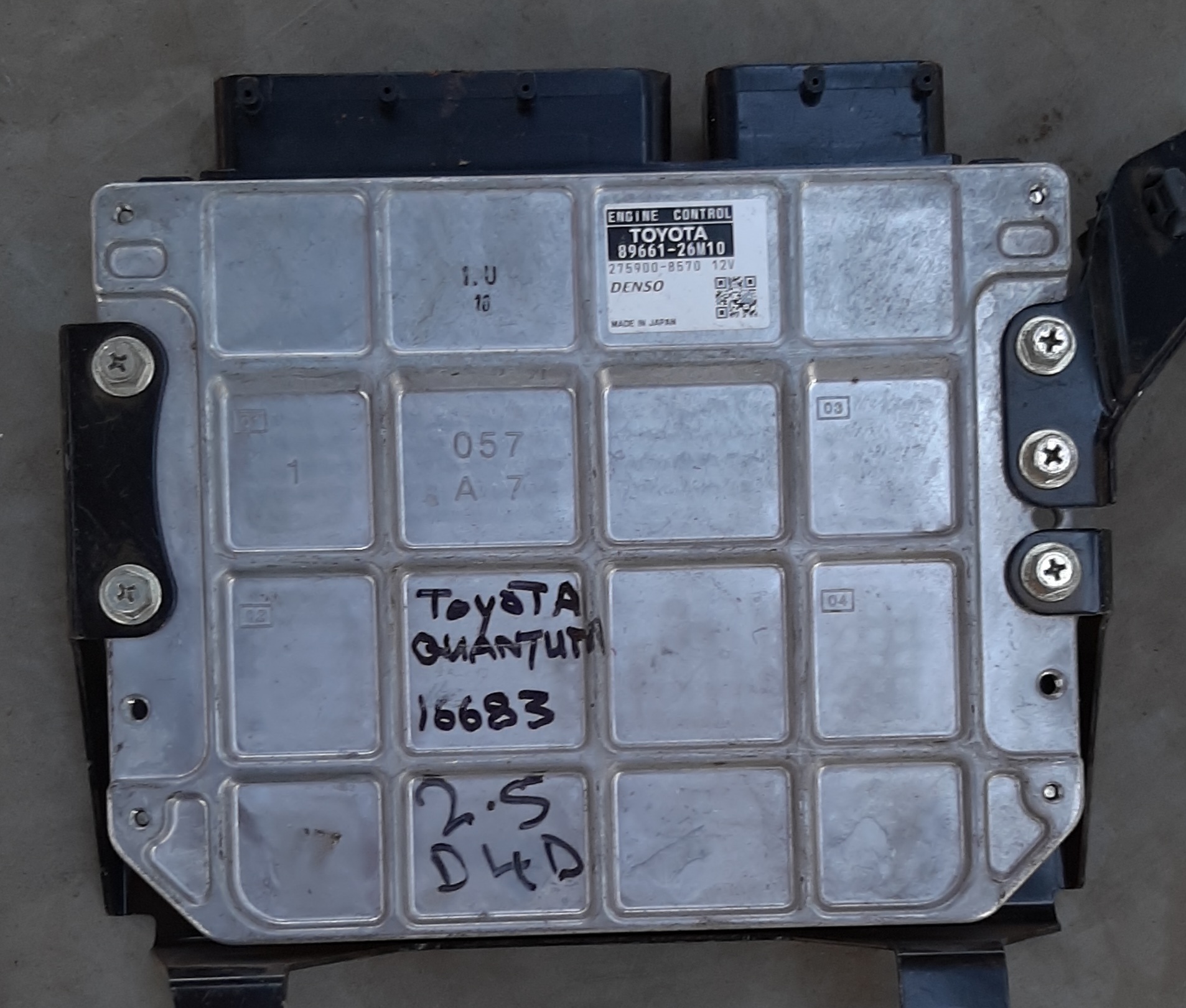 QUANTUM 2.5D4D ENGINE CONTROL UNIT