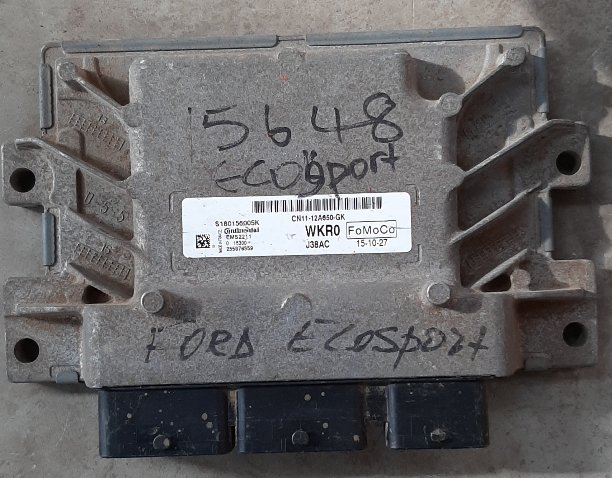 ECOSPORT 1.5 DCI ENGINE CONTROL UNIT