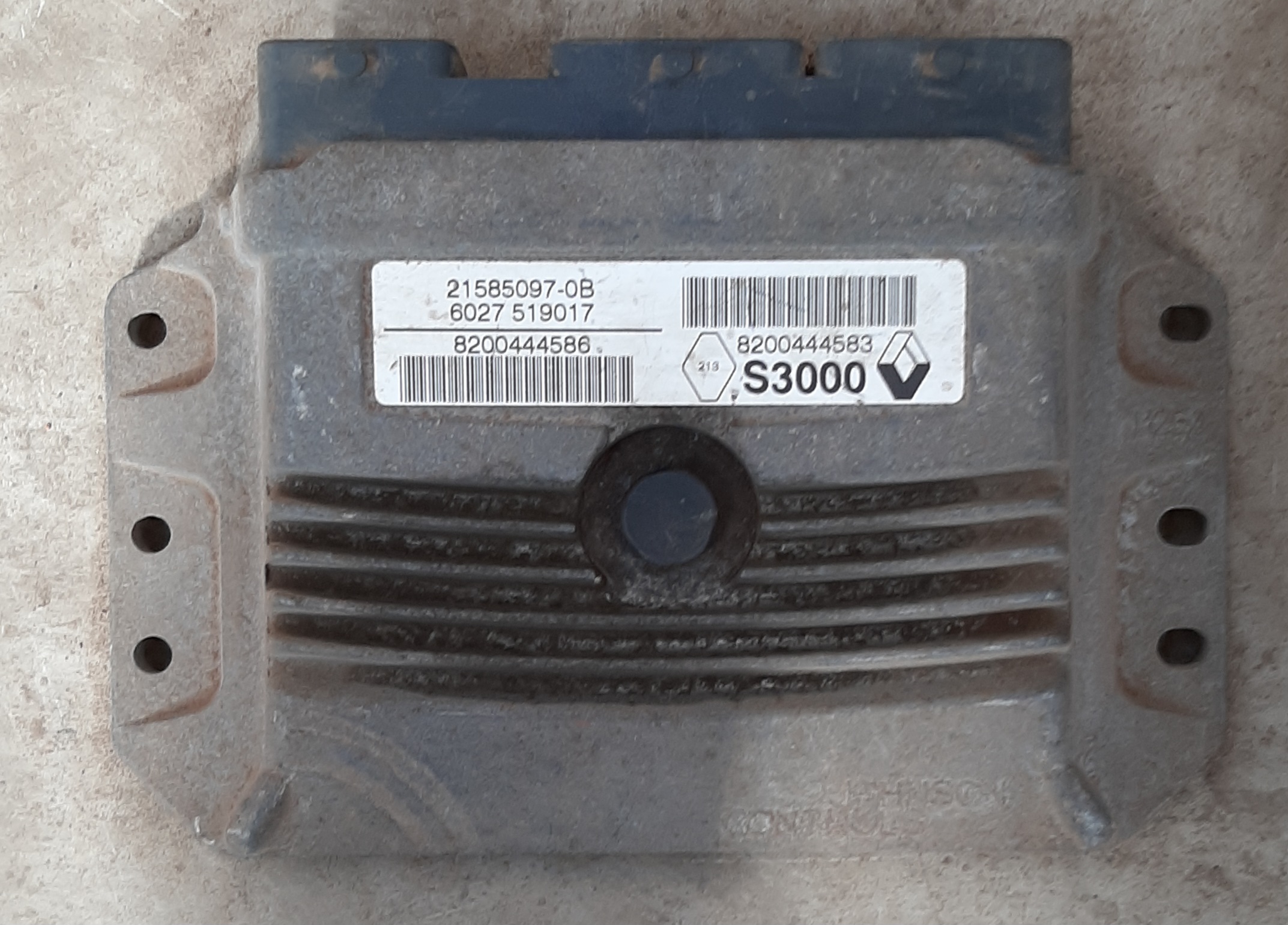LAGUNA 2.0 DYNAMIQUE ENGINE CONTROL UNIT