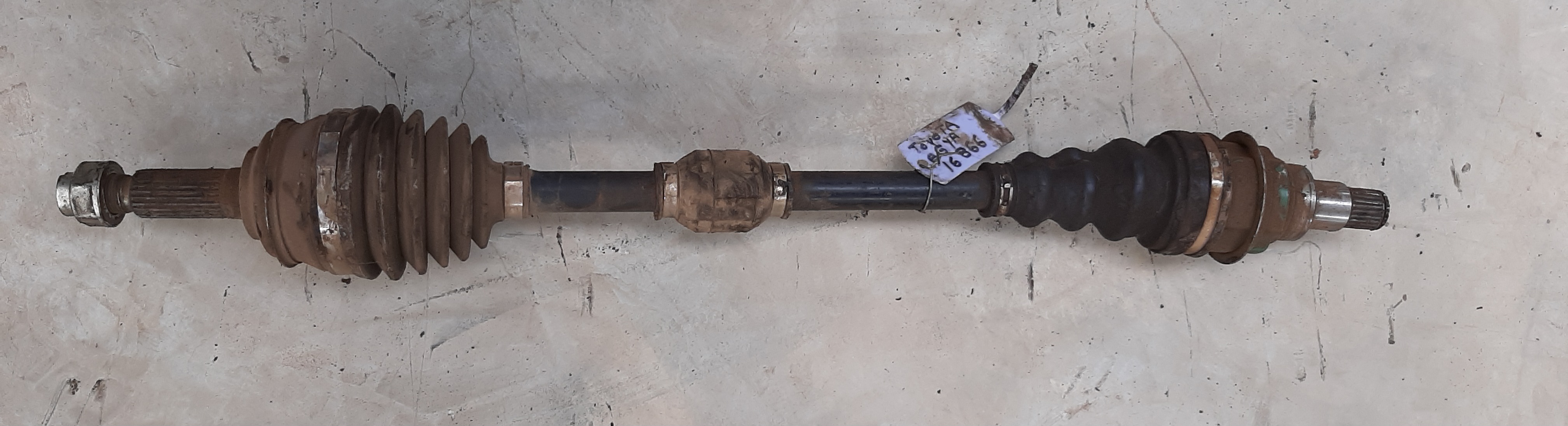 AGYA1.0 AUTO LEFT HAND CV SHAFT COMPLETE