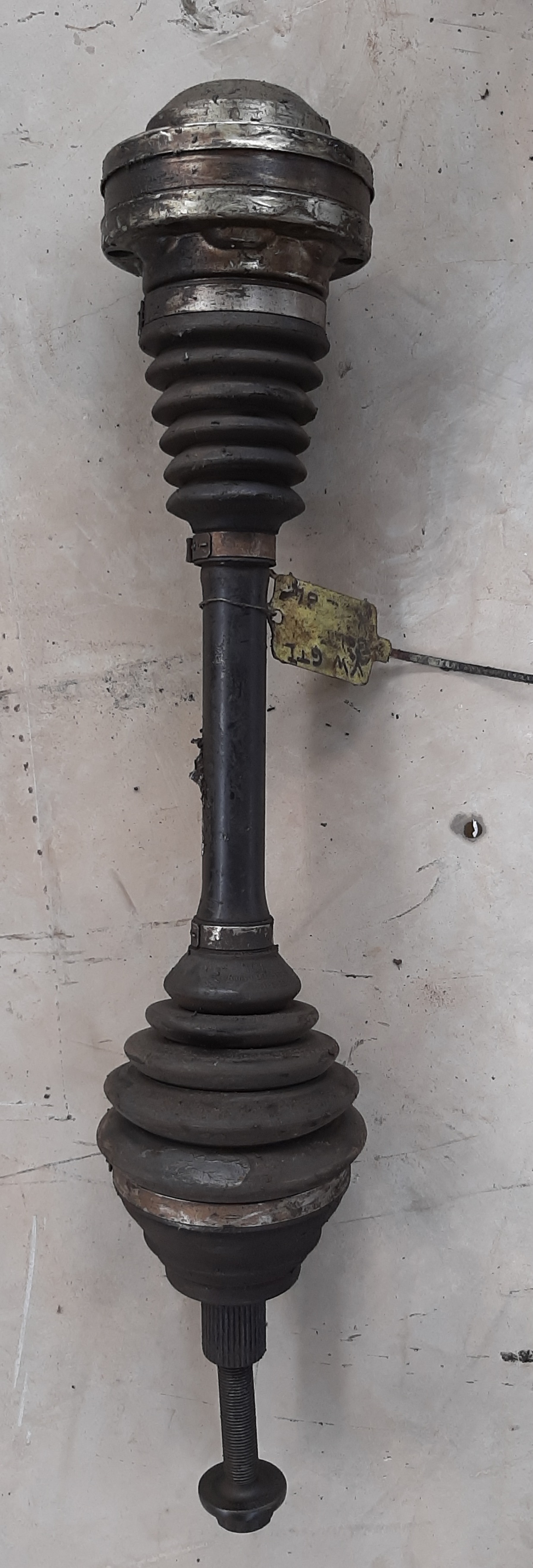 GOLF 6 GTI DSG LEFT HAND CV SHAFT COMPLETE