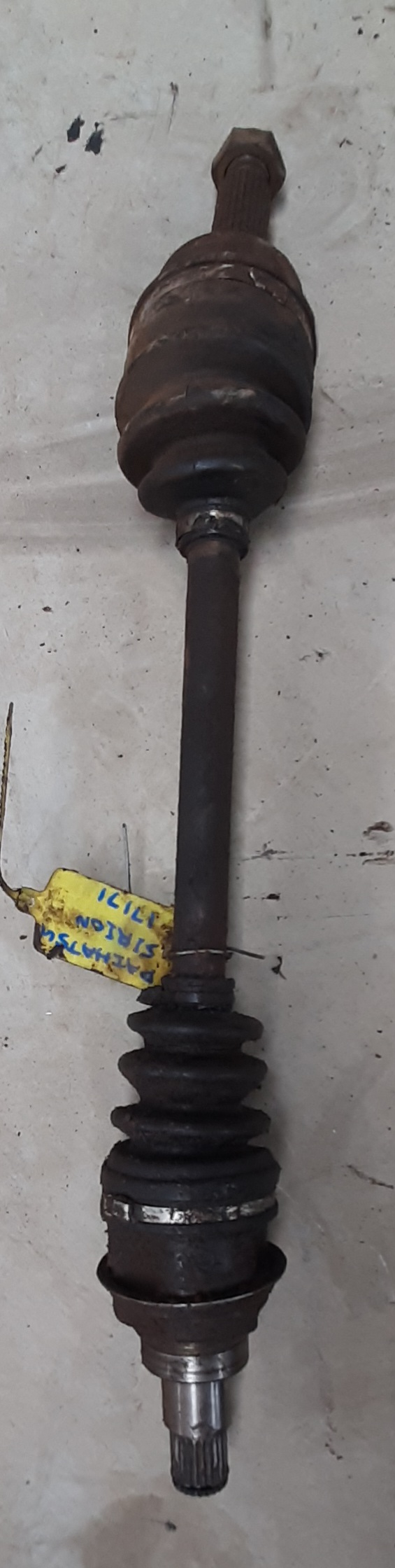 SIRION 1.3 LEFT HAND CV SHAFT COMPLETE