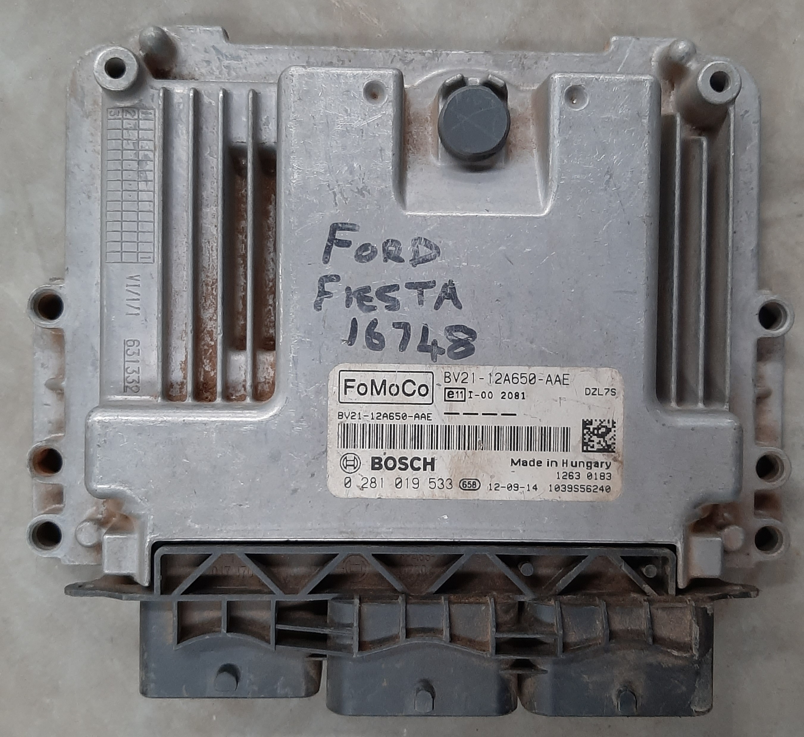 FIESTA 1.6 TDCI ENGINE CONTROL UNIT