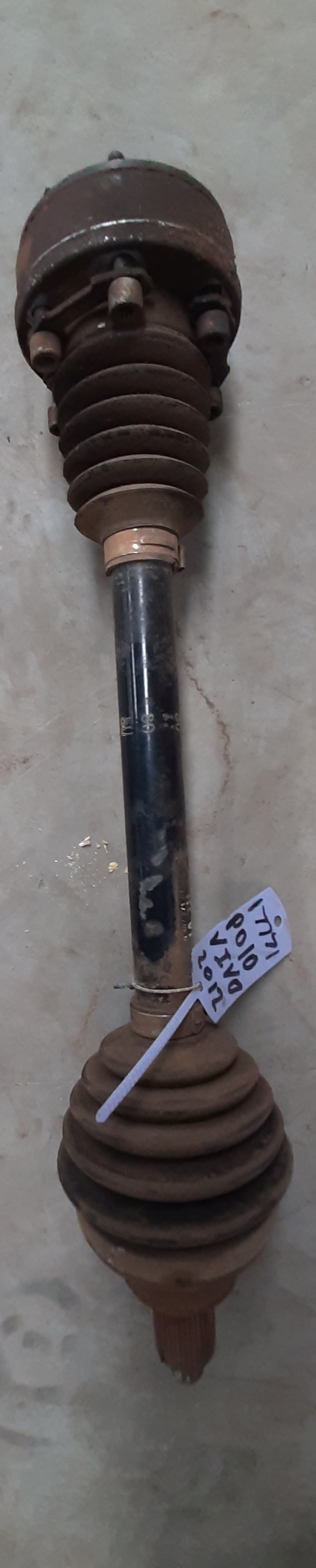 POLO VIVO 1.4 LEFT HAND CV SHAFT COMPLETE