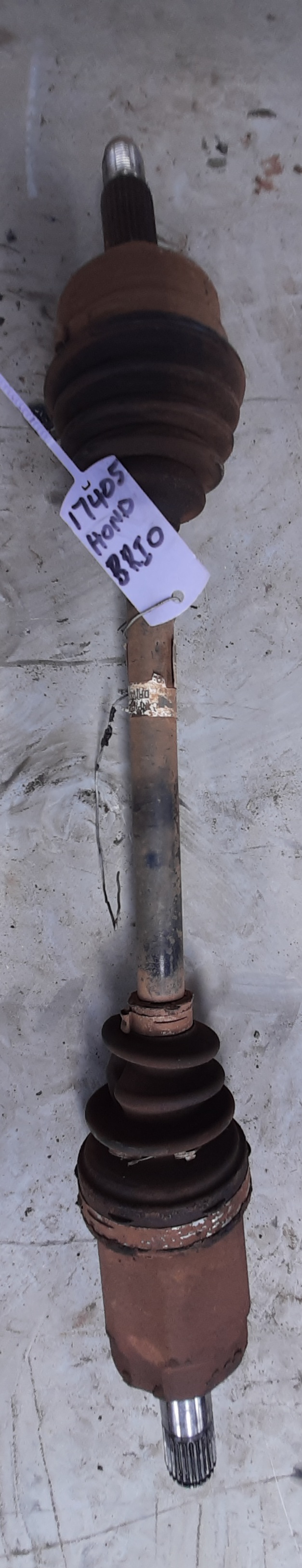 BRIO 1.2 LEFT HAND CV SHAFT COMPLETE