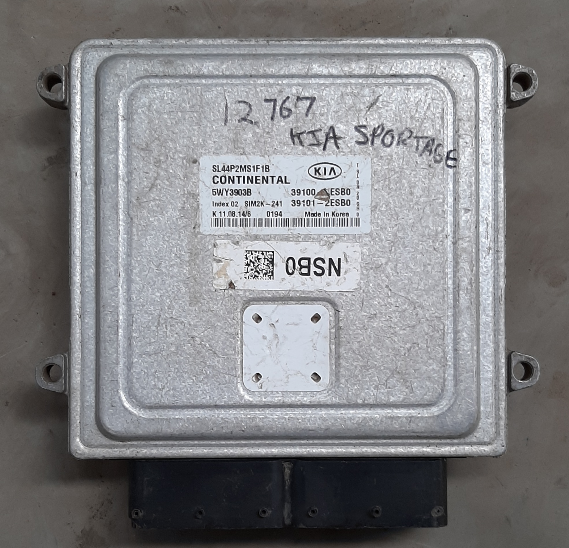 SPORTAGE 2.0 ENGINE CONTROL UNIT