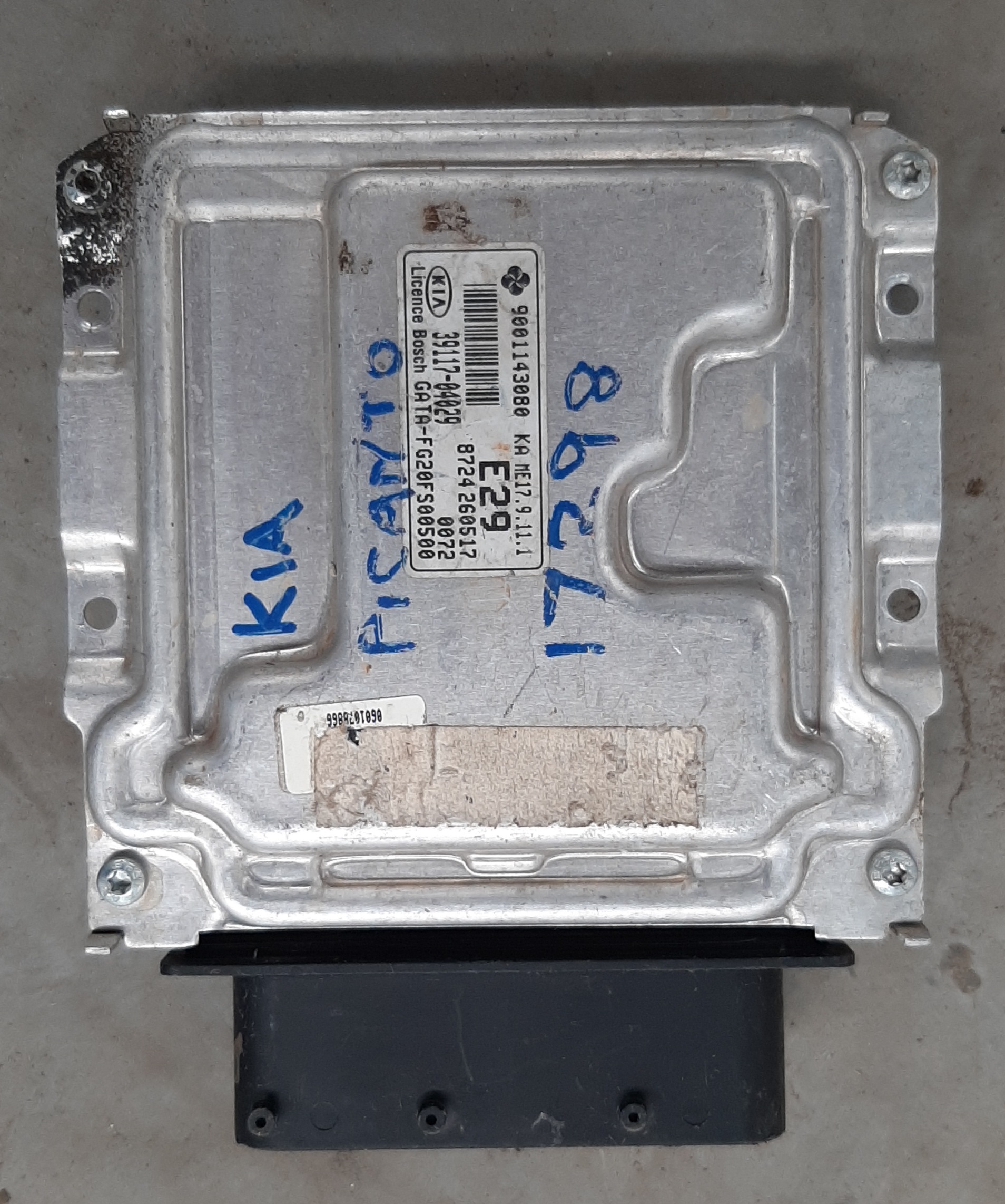 PICANTO 1.0 LX ENGINE CONTROL UNIT