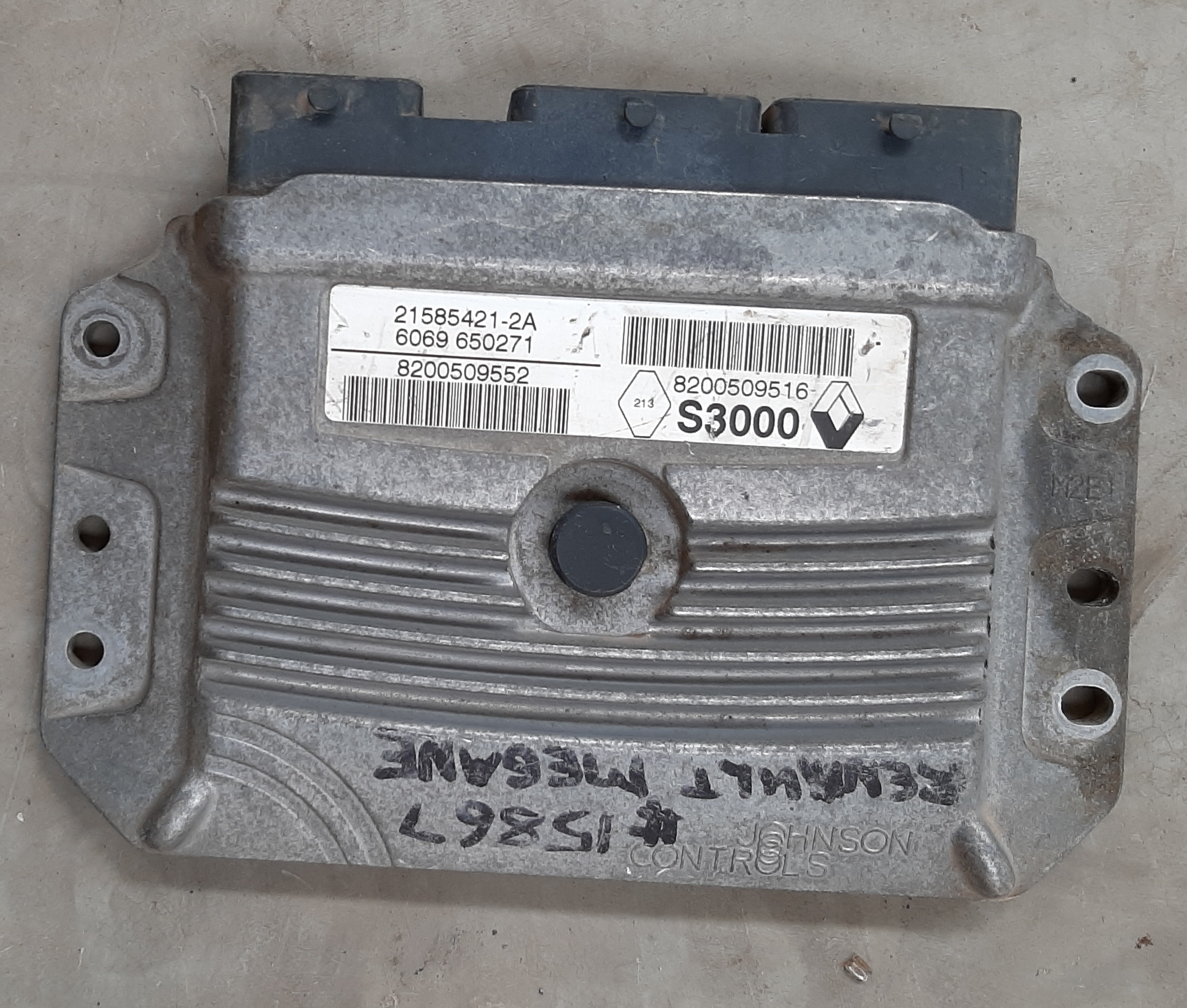 MEGANE 1.6 ENGINE CONTROL UNIT