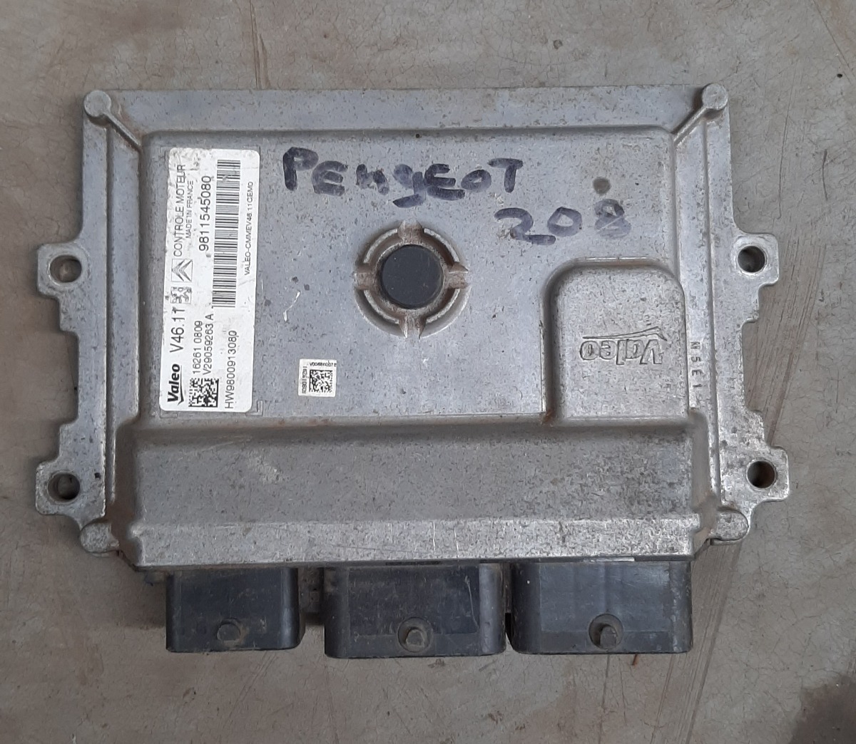 208 1.2T ENGINE CONTROL UNIT