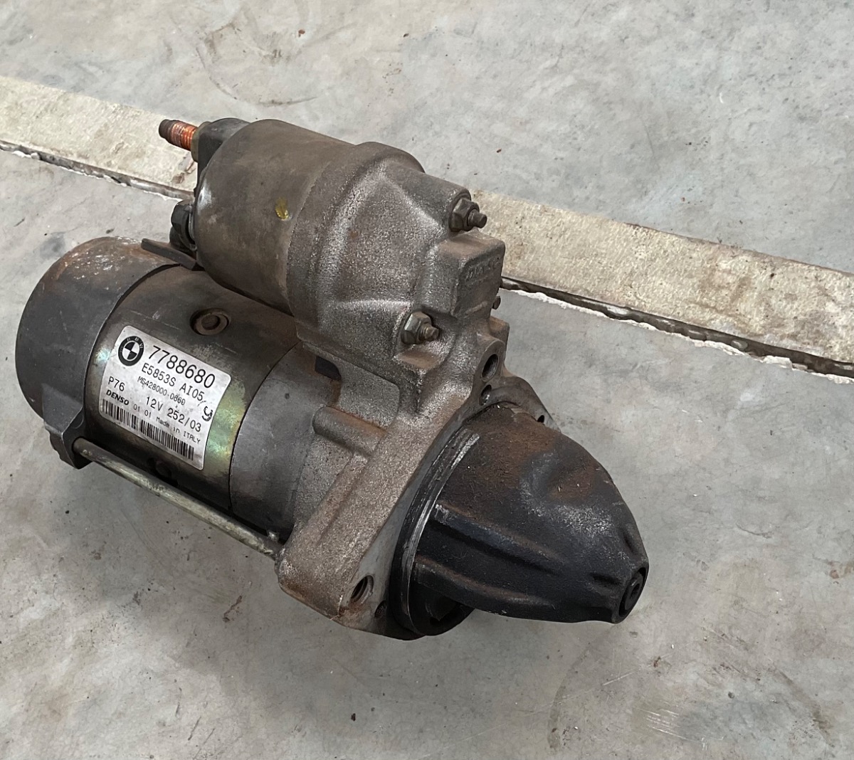E46 330D STARTER MOTOR