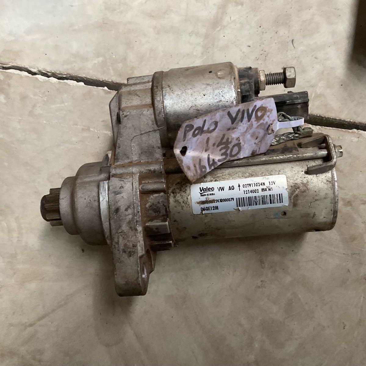 POLO VIVO 1.4 STARTER MOTOR