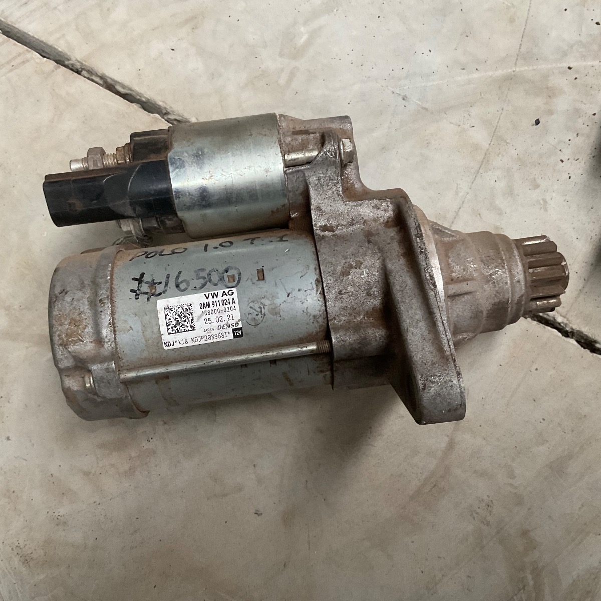 POLO 1.0 STARTER MOTOR