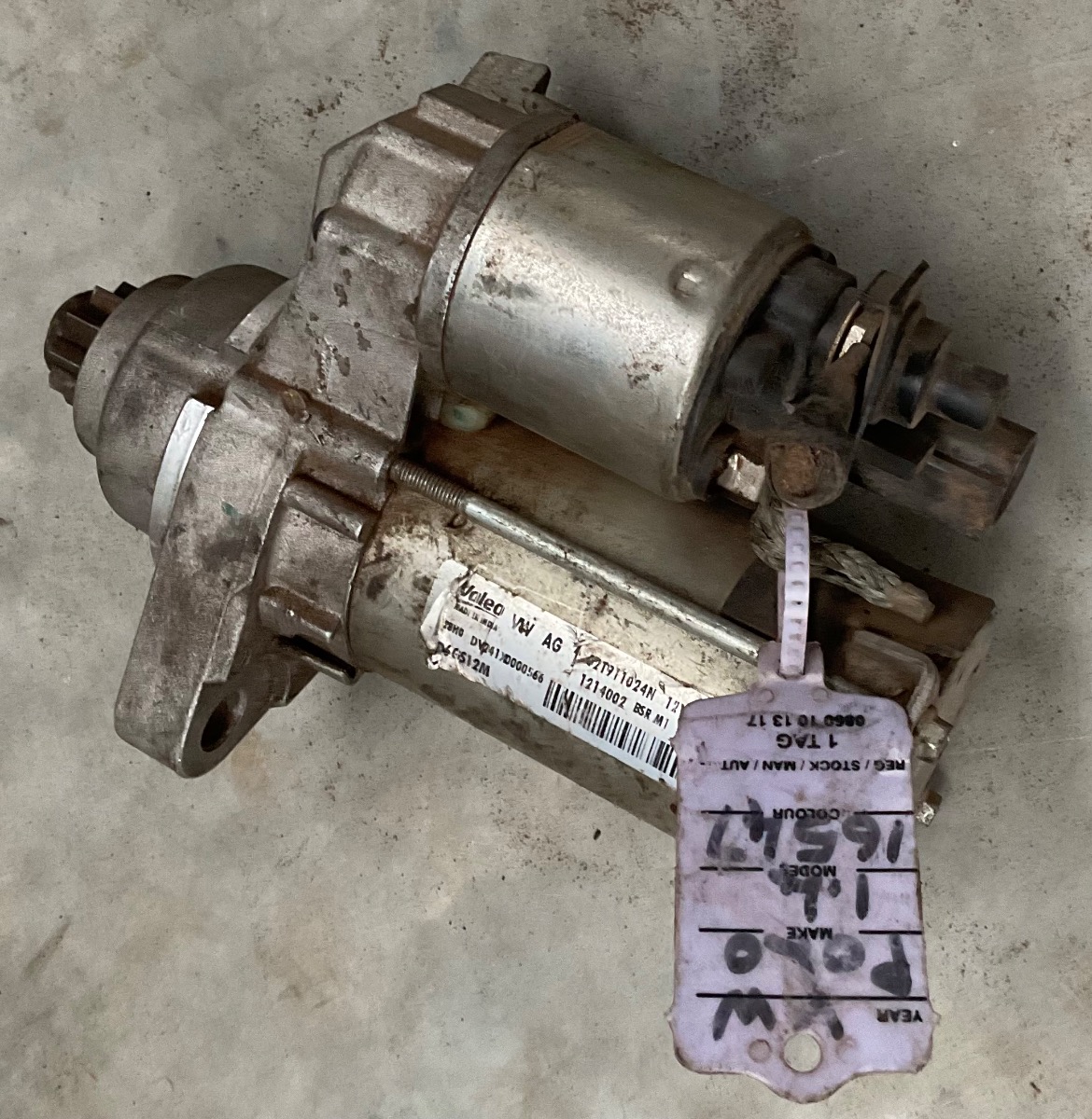 POLO VIVO 1.4 STARTER MOTOR