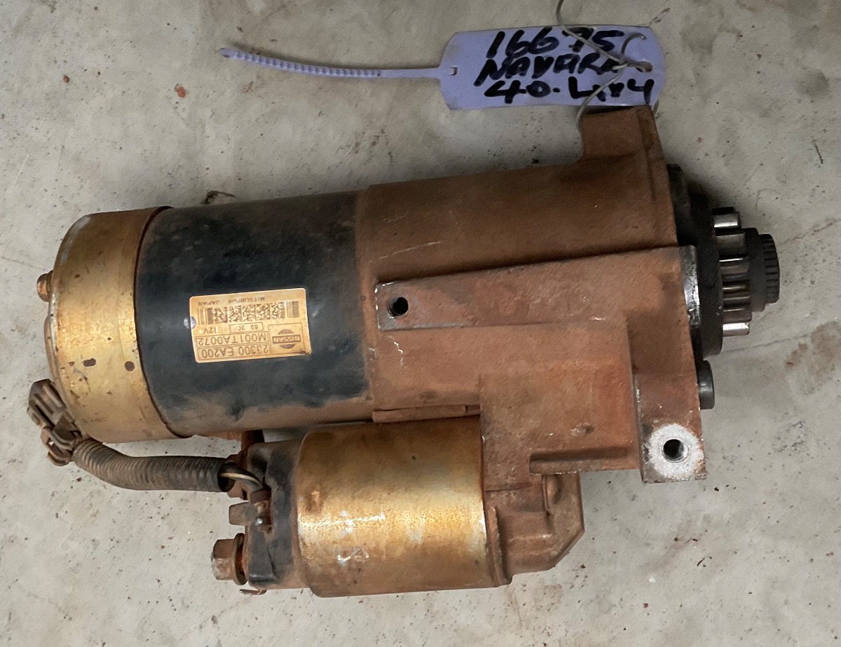 NAVARA 4.0 V6 STARTER MOTOR