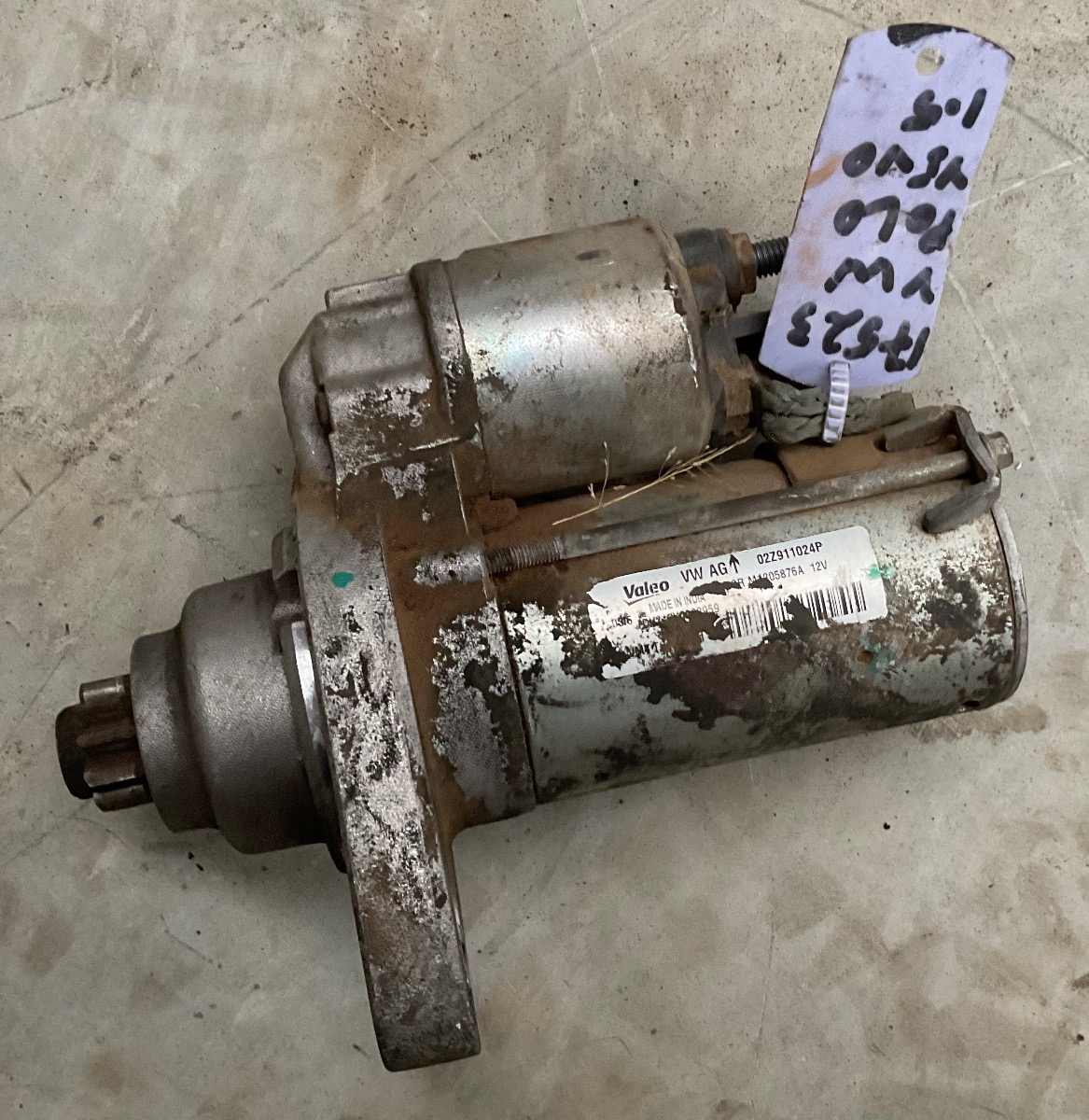 POLO 1.5 TDI STARTER MOTOR