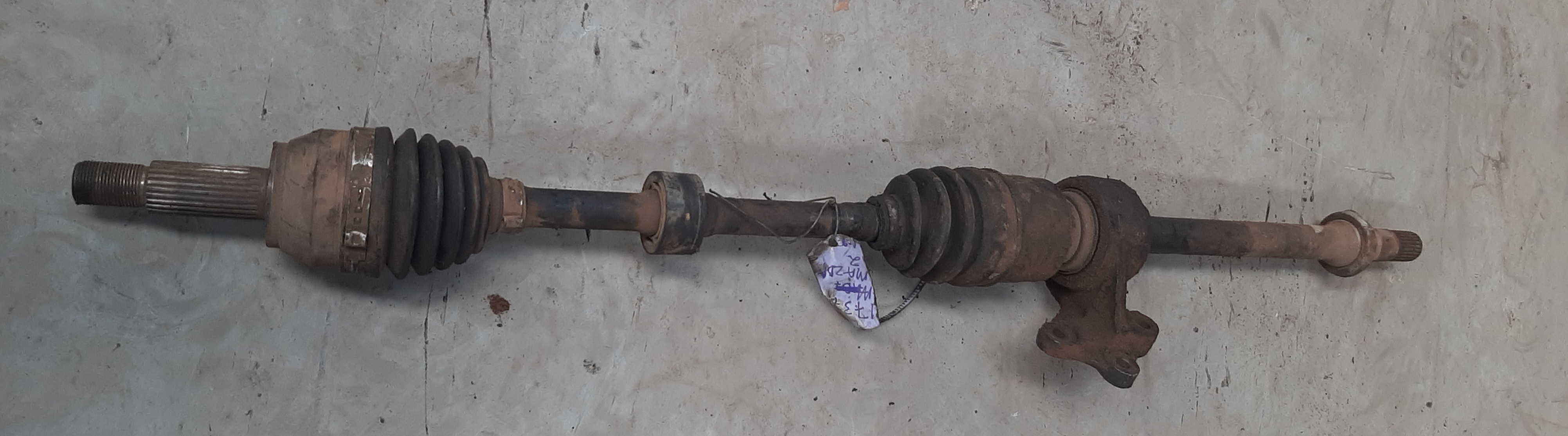 MAZDA2 1.5 RIGHT HAND CV SHAFT COMPLETE