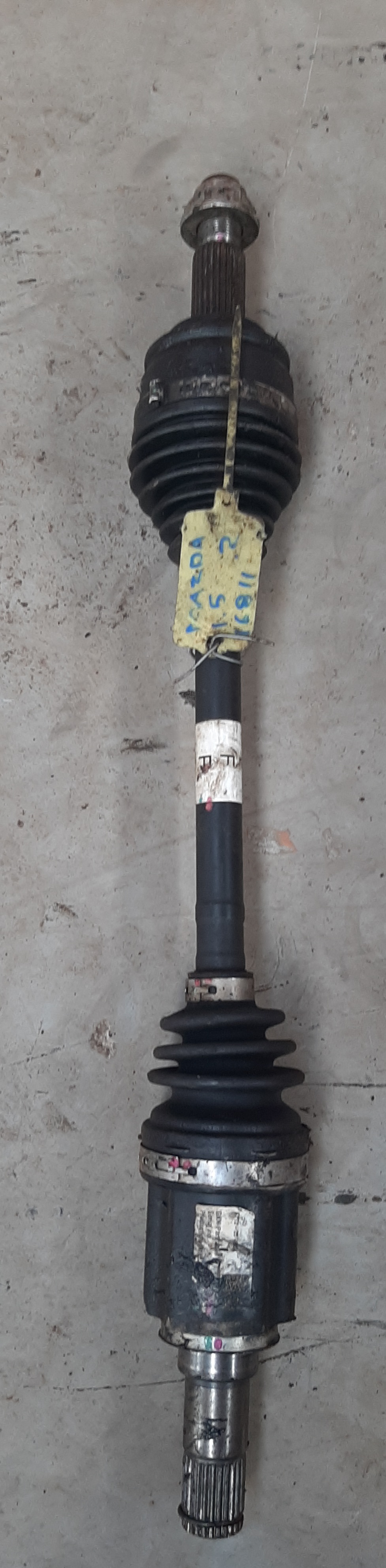 MAZDA2 1.5 LEFT HAND CV SHAFT COMPLETE
