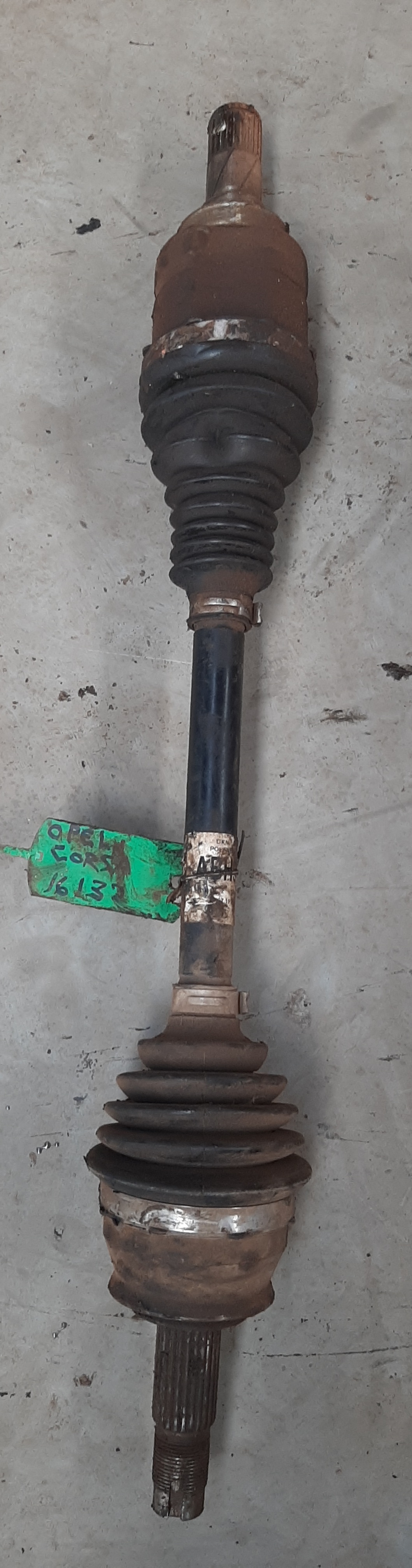CORSA 1.0T LEFT HAND CV SHAFT COMPLETE