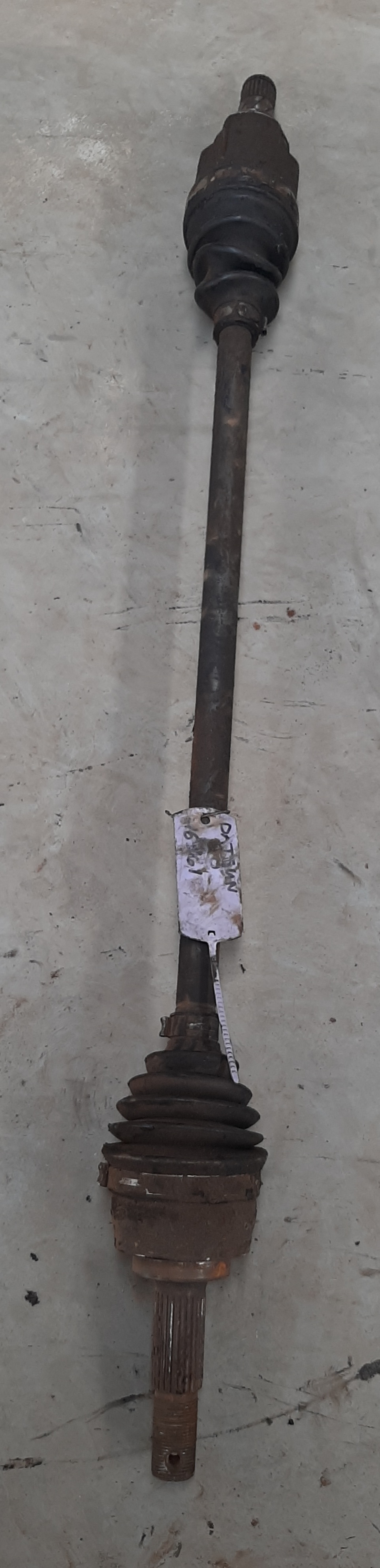 GO 1.2 LUX RIGHT HAND CV SHAFT COMPLETE