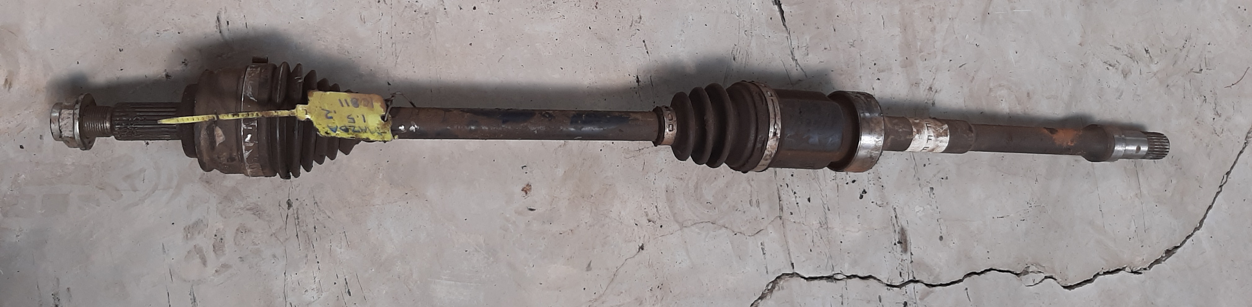 MAZDA2 1.5 AUTORIGHT HAND CV SHAFT COMPLETE
