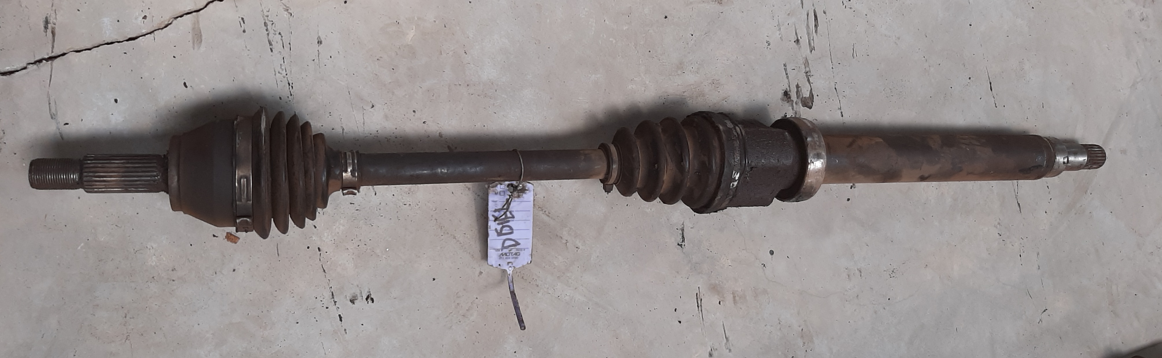 FIESTA 1.5 TDCi RIGHT HAND CV SHAFT COMPLETE