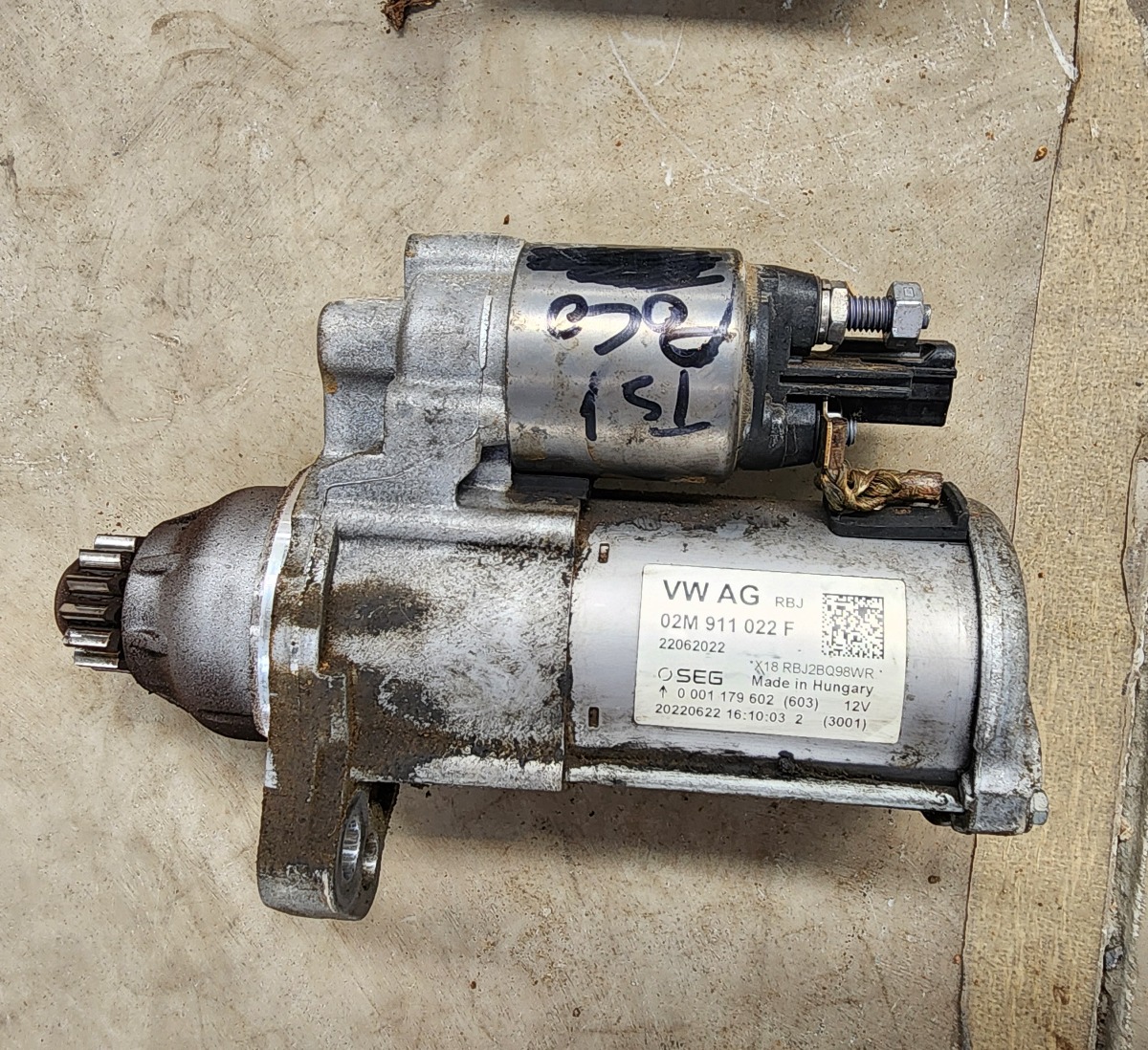 POLO 1.0 TSI STARTER MOTOR