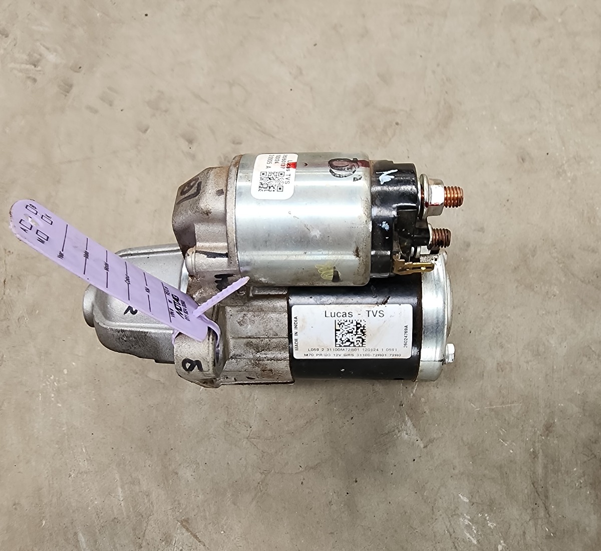 URBAN CRUISER 1.5 AUTO STARTER MOTOR